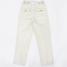 画像をギャラリービューアに読み込む, Tangent(タンジェント)CHARLES シャルル TAN04° ハードツイストツイル コットンパンツ【ホワイト】国内正規品