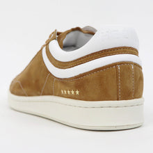 画像をギャラリービューアに読み込む, HELMS PARIS(エルム パリ)FLYING ACE スエード レースアップスニーカー【ブラウン×ホワイト】国内正規品