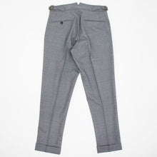 画像をギャラリービューアに読み込む, BERWICH(ベルウィッチ)SALUTE サルーテ 1プリーツ サイドアジャスター テーパード スラックス パンツ【グレー】国内正規品