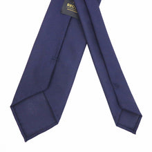 画像をギャラリービューアに読み込む, BRUNO(ブルーノ)スフォデラートトレピエゲ ウールタイ MARLANE マルラーネ 生地使用 トレピエゲ 三つ折り ウール ネクタイ【ネイビー】正規販売店
