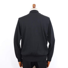 画像をギャラリービューアに読み込む, Blu Bre(ブルブレ)ドライタッチウール ニットポロ【ブラック】国内正規品