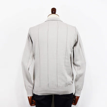 画像をギャラリービューアに読み込む, Blu Bre(ブルブレ)針抜き シャツカーディガンニット【SILVER GREY】国内正規品