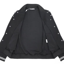 画像をギャラリービューアに読み込む, Alberto Bresci(アルベルトブレーシ)ブルゾン MA-1 ナイロン ストレッチ【ブラック】国内正規品