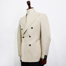 画像をギャラリービューアに読み込む, TITO ALLEGRETTO(ティト アレグレット)ダブルブレスト ジャケット コットンジャケット【オフホワイト】国内正規品