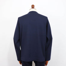 画像をギャラリービューアに読み込む, Blu Bre(ブルブレ)ドライタッチウール リラクシーロングスリーブ【ネイビー】国内正規品