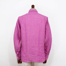 画像をギャラリービューアに読み込む, ORIAN(オリアン)プルオーバー リネンシャツ【ピンク】国内正規品