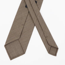 画像をギャラリービューアに読み込む, BRUNO(ブルーノ)スフォデラートトレピエゲ ウールタイ Lantwood House / ラントウッドハウス 生地使用 トレピエゲ 三つ折り ウール ネクタイ【ベージュ】正規販売店