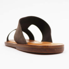 画像をギャラリービューアに読み込む, Mario Doni(マリオドーニ)COLONNATA / コロンナータ カーフスエード サンダル【ブラウン×キャメル】国内正規品