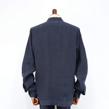 画像をギャラリービューアに読み込む, DEVORE(デヴォレ)セットアップ リネン カバーオールジャケット【ネイビー】国内正規品