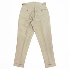 画像をギャラリービューアに読み込む, BERWICH(ベルウィッチ)SCOTCH / スコッチ ツープリーツアジャスター付きパンツ【ベージュ】国内正規品