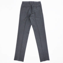 画像をギャラリービューアに読み込む, ORTELO(オルテロ)HOLLEBECK 2プリーツ ウールパンツ【チャコールグレー】国内正規品
