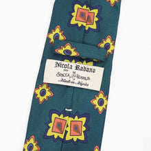 画像をギャラリービューアに読み込む, Spacca Neapolis(スパッカ ネアポリス)トレピエゲ 三つ折り シルク タイ【グリーン】国内正規品