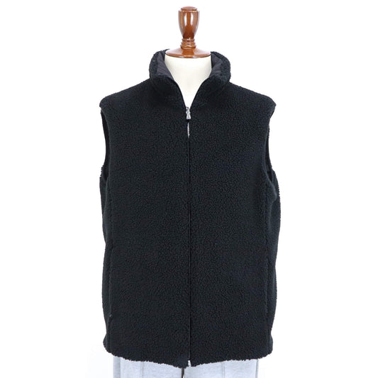 HERNO(ヘルノ)VEST フリースナイロン リバーシブルベスト【ブラック】国内正規品