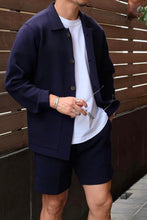 画像をギャラリービューアに読み込む, Vandori(ヴァンドリ)フレンチカバーオール ミラノリブジャケット【ネイビー】国内正規品