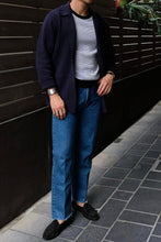 画像をギャラリービューアに読み込む, Vandori(ヴァンドリ)フレンチカバーオール ミラノリブジャケット【ネイビー】国内正規品