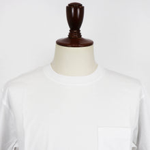 画像をギャラリービューアに読み込む, COLONY CLOTHING(コロニークロージング)クルーネック ポケット コットンTシャツ【ホワイト】国内正規品