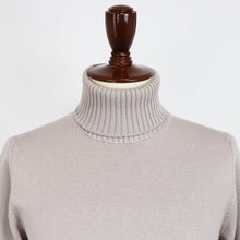 画像をギャラリービューアに読み込む, Drumohr(ドルモア)メリノウール 8G タートルネックニット【ライトベージュ】国内正規品