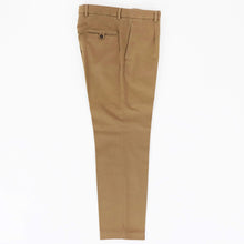 画像をギャラリービューアに読み込む, DEVORE(デヴォレ)後染めコットンストレッチパンツ【キャメル】国内正規品