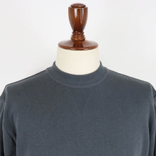 画像をギャラリービューアに読み込む, Vandori(ヴァンドリ)コットン100% ガゼット クルーネックロングスリーブ ニット【ミディアムグレー】国内正規品