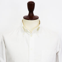 画像をギャラリービューアに読み込む, INDIVIDUALIZED SHIRTS(インディヴィジュアライズド シャツ)STANDARD FIT スタンダードフィット ボタンダウン コットン ツイル シャツ【ホワイト】国内正規品