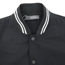 画像をギャラリービューアに読み込む, Alberto Bresci(アルベルトブレーシ)ブルゾン MA-1 ナイロン ストレッチ【ブラック】国内正規品