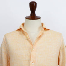 画像をギャラリービューアに読み込む, Giotto(ジオット)ANTONELLA Napoli リネンシャツ【オレンジ】国内正規品