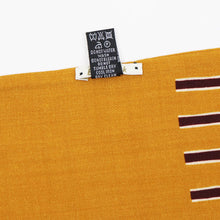 画像をギャラリービューアに読み込む, Bleck(ブレック)ストライプ柄 ウール100% ストール【マスタード】国内正規品