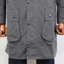 画像をギャラリービューアに読み込む, Barbour(バブアー)Border / ボーダー ハーフコート ガーメント付【グレー】国内正規品