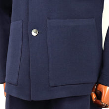 画像をギャラリービューアに読み込む, Vandori(ヴァンドリ)フレンチカバーオール ミラノリブジャケット【ネイビー】国内正規品