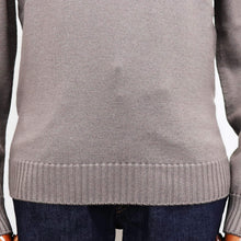 画像をギャラリービューアに読み込む, Drumohr(ドルモア)クルーネックニット 8ゲージ【グレージュ】国内正規品