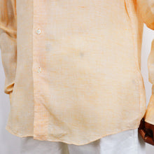 画像をギャラリービューアに読み込む, Giotto(ジオット)ANTONELLA Napoli リネンシャツ【オレンジ】国内正規品
