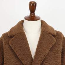 画像をギャラリービューアに読み込む, HERNO(ヘルノ)エコファー チェスターコート【キャメル】国内正規品