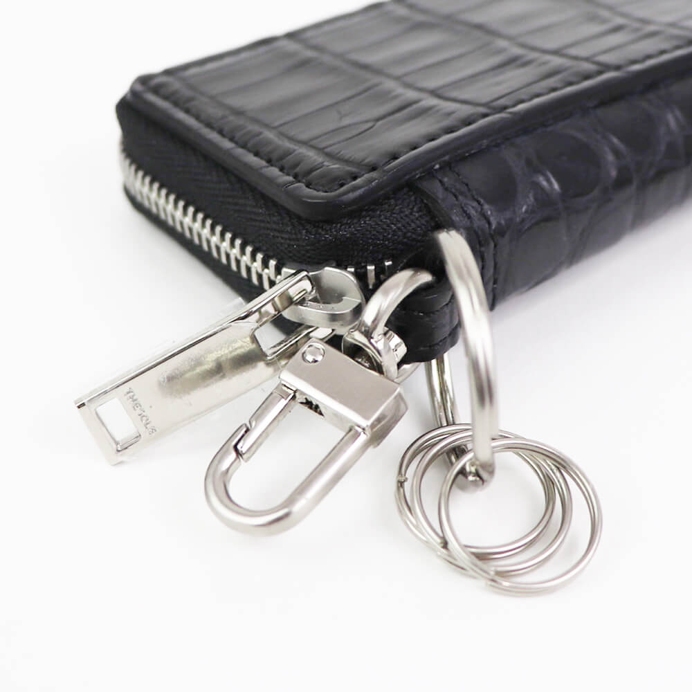 THE SOLE(ザソール)クロコダイル スマートキーケース【ブラック】国内正規品