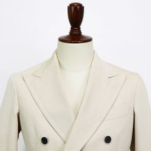 画像をギャラリービューアに読み込む, TITO ALLEGRETTO(ティト アレグレット)ダブルブレスト ジャケット コットンジャケット【オフホワイト】国内正規品