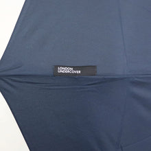 画像をギャラリービューアに読み込む, London Undercover(ロンドン アンダーカバー)折りたたみ傘【ネイビー】国内正規品