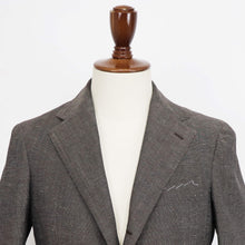 画像をギャラリービューアに読み込む, TITO ALLEGRETTO(ティト アレグレット)シングル ジャケット ウールリネン ジャケット【ブラウン】国内正規品