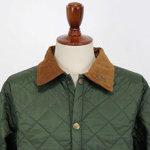 画像をギャラリービューアに読み込む, Barbour(バブアー)LIDDESDALE / リデスデイル キルティング ブルゾン【オリーブ】国内正規品
