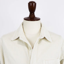 画像をギャラリービューアに読み込む, East Harbour Surplus(イースト ハーバー サープラス)太畝コーデュロイ ワークジャケット カヴァーオール【オフホワイト】国内正規品