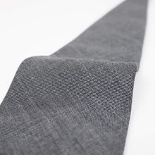 画像をギャラリービューアに読み込む, BRUNO(ブルーノ)スフォデラートトレピエゲ ウールタイ DORMEUIL / ドーメル 生地使用 トレピエゲ 三つ折り ウール ネクタイ【グレー】正規販売店
