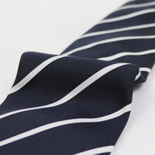 画像をギャラリービューアに読み込む, THE SOLE(ザソール)レジメンタル シルクタイ【ネイビー】国内正規品
