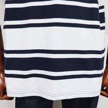 画像をギャラリービューアに読み込む, Barbour(バブアー)ボーダー Tシャツ【ホワイト×ネイビー】国内正規品