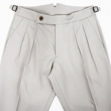 画像をギャラリービューアに読み込む, BERWICH(ベルウィッチ)SCOTCH / スコッチ ツープリーツアジャスター付きパンツ【ストーン】国内正規品
