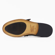 画像をギャラリービューアに読み込む, IL Mocassino(イルモカシーノ)シングルモンクスリッポン【ブラック】国内正規品