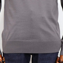 画像をギャラリービューアに読み込む, nomiamo(ノミアモ)定番 モックネック ニット 33ゲージ【グレー】国内正規品