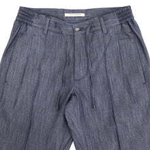 画像をギャラリービューアに読み込む, giabsarchivio(ジャブスアルキヴィオ)MASACCIO/R1 デニムライク イージーパンツ【インディゴ】国内正規品