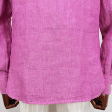 画像をギャラリービューアに読み込む, ORIAN(オリアン)プルオーバー リネンシャツ【ピンク】国内正規品