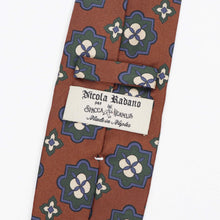 画像をギャラリービューアに読み込む, Spacca Neapolis(スパッカ ネアポリス)トレピエゲ 三つ折り シルク タイ【キャメル】国内正規品