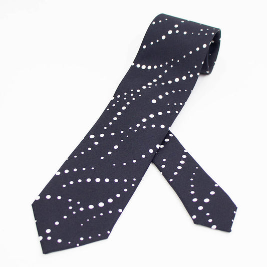 HOLLIDAY&BROWN(ホリデーアンドブラウン)ハンドメイド シルク タイ【ブラック】国内正規品