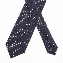 画像をギャラリービューアに読み込む, HOLLIDAY&BROWN(ホリデーアンドブラウン)ハンドメイド シルク タイ【ブラック】国内正規品