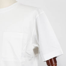 画像をギャラリービューアに読み込む, COLONY CLOTHING(コロニークロージング)クルーネック ポケット コットンTシャツ【ホワイト】国内正規品